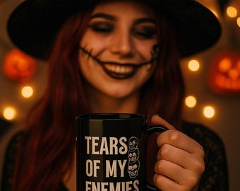 Tears of My Enemies Coffee Mug – Funny Sarcastic Gag Gift