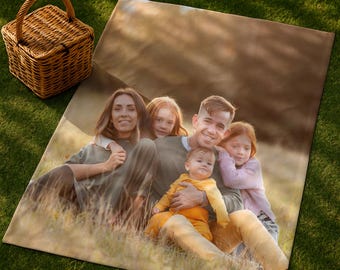 Personalized Mom Blanket with Kids Names | Custom Mother’s Day Gift | Photo or Name Blanket for Mom | Cozy Mama Throw Blanket Gift