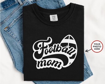 Football Mom Sweatshirt | Game Day Sweater | Custom Sports Mom Shirt | Trendy Fall Outfit | Personalized Football Gift Cozy Unisex Crewneck