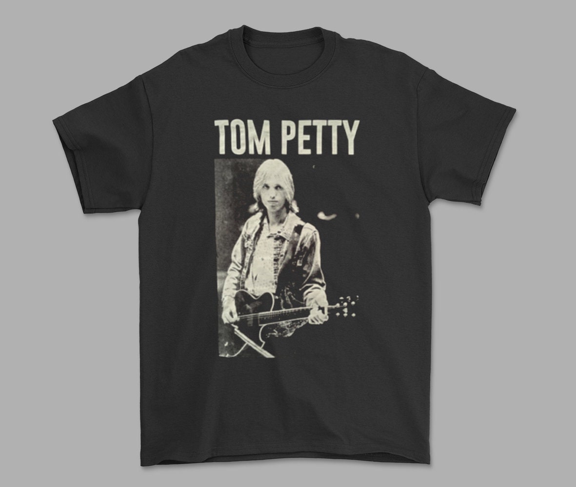 Discover Maglietta T-Shirt Tom Petty And The Heartbreakers gruppo di musica Uomo Donna Bambini