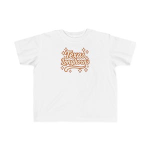 Texas Longhorns Toddler Tee: Kids College GameDay Shirt