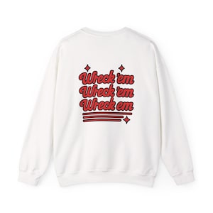 Texas Tech Red Raiders Crewneck Sweatshirt - Wreck &#39;Em Tech Unisex Apparel