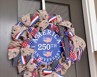 250th Anniversary Patriotic Wreath