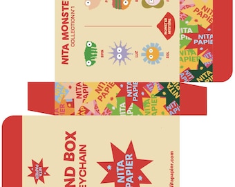 Een blanco digitale blind box op maat