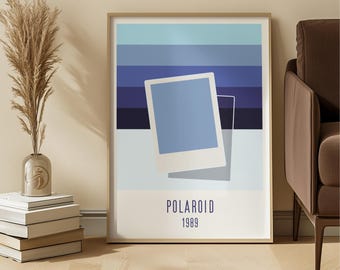 1989 Polaroid Album Art Print – Retro Music Poster (Digital Download)