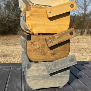 Harvest basket, garden trug, garden hod, garden basket, egg basket, wood basket for garden, perfect gift for gardener, garden basket