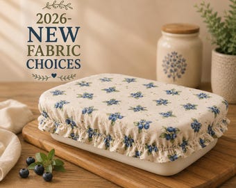 13x9 Casserole Dish Cover – Reusable, Washable, Food-Safe, eco friendly!
