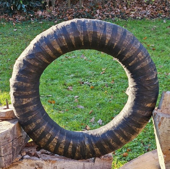 CASA - POADOR STROHKRANZ Ø 100 cm Strohring Strohrömer Rohling mit Vlies