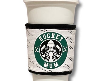 Hockey Mom Lace Coffee Cup Sleeve