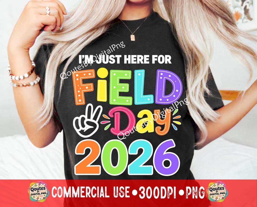 Field Day 2026 PNG | School Field Day Shirt PNG | Kids Field Day Design ...