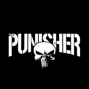 Punisher Skull Vinyl Decal -  for Car, Truck, Laptop, Phone