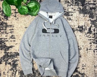 〔archive〕90s Oakley graphic hoodie tech Oakley Vintage Zip Up Hoodie Black 90s Men's size S | eBay