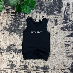 ♥Anela♥BURBERRY ブラック 未使用 サイズ3 タンクトップ Burberry Tank Top - Etsy