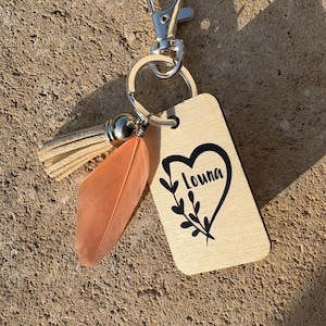 WOODEN BOOKMARK