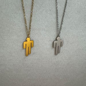 Charmed Necklace / Blohsh Necklace / Gold Silver Pendant / Dainty Necklace / Music / Concert Necklace / Gift for Her / Gift for Girlfriend