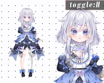 Live2D Premade Vtuber | Editable & Rigging | Customized