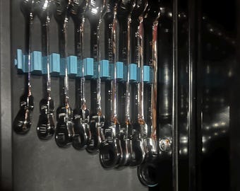 Modular Magnetic Spanner Organiser | Drawer Organiser | Toolbox Organiser