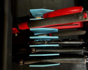 Organizzatore per pinze e altri utensili / Adatto a una vasta gamma di marche / Organizzatore per cassetti / Organizzatore per cassette degli attrezzi