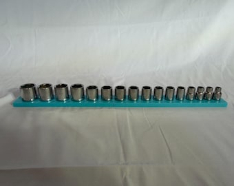 1/2 Halfords Advanced Shallow Socket Holder | Holds 16