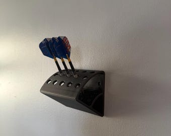 Wall Mounted DART HOLDER | Holds 5 SETS Of Darts