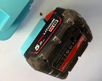 Milwaukee M18 Battery Holders | Secured By Screws