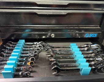 Modular Magnetic Spanner Organiser | Drawer Organiser