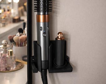 Dyson Airwrap Styler Wall Mount Mounted Stand Bracket Rack Holder Storage