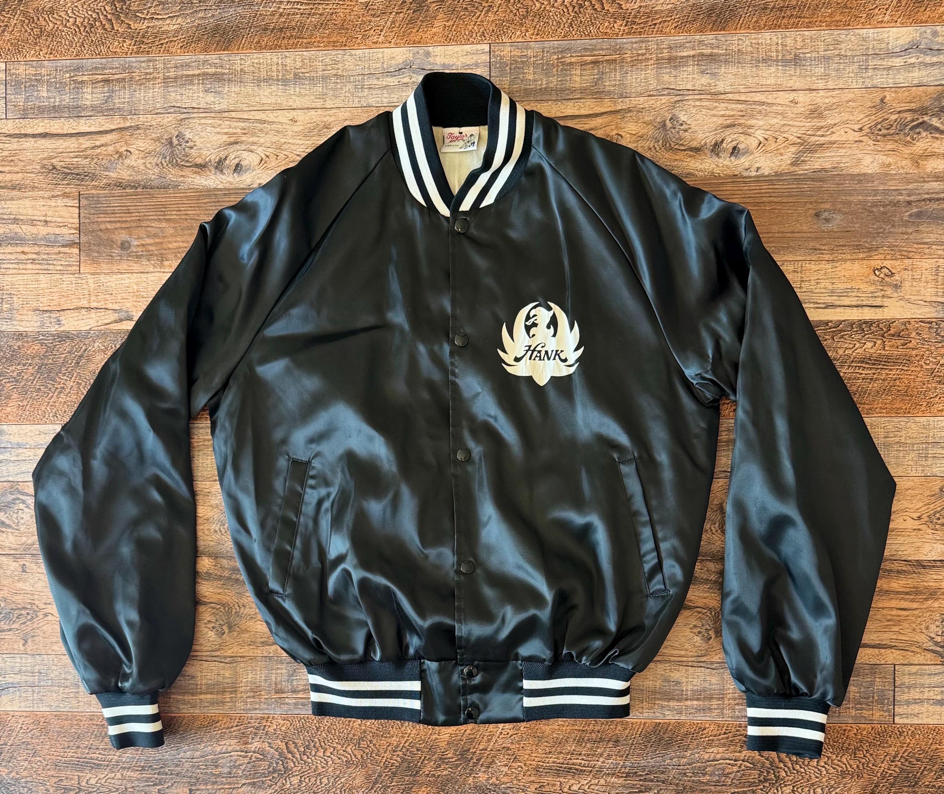 Hank Williams Jr. Entertainer of the Year Satin Jacket 1987 Men