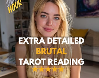 Brutal Honest Tarot Reading | No Sugarcoating Psychic Guidance | Love, Career & Life Clarity