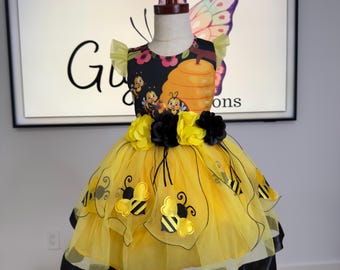 Bee Dress Tutu / abejita dress