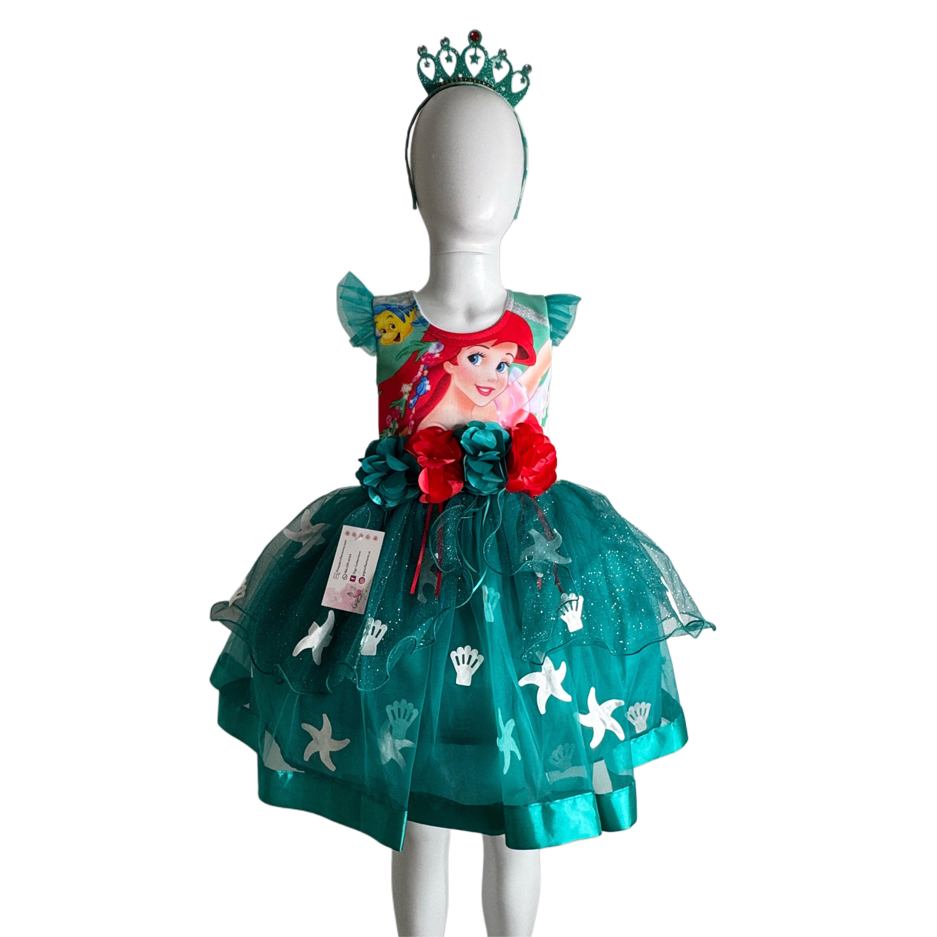 chinese dress ladies Disney Princess Ariel Gown & Accessories main image 1