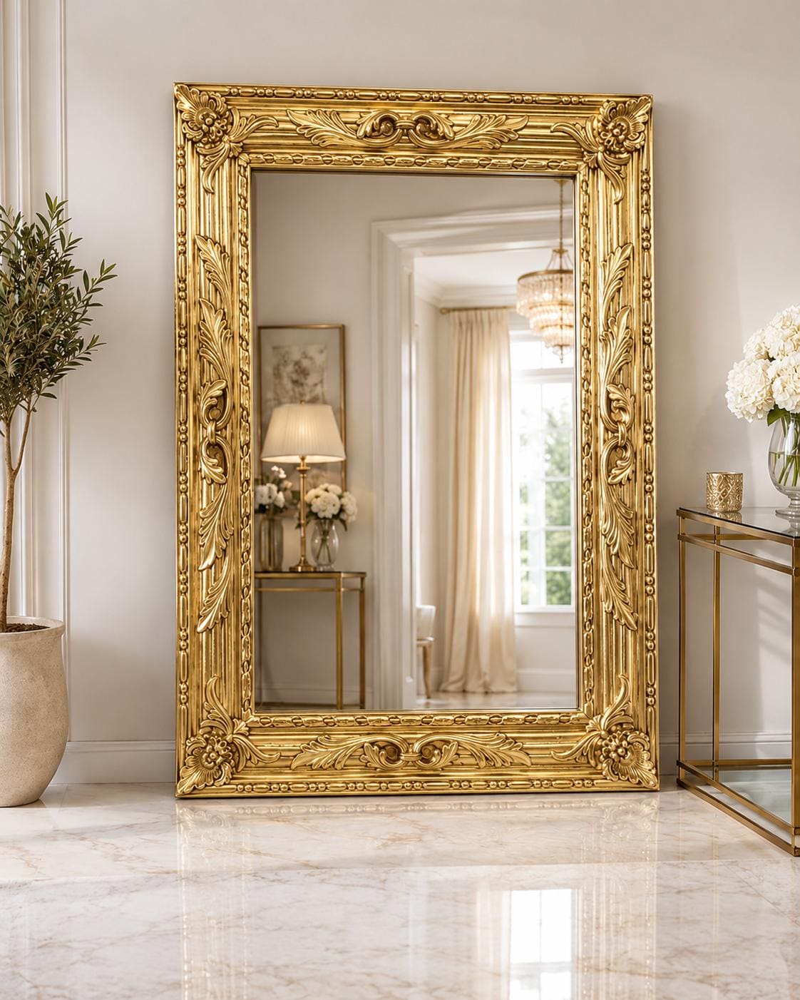 Vintage French Rococo Mirror - Etsy