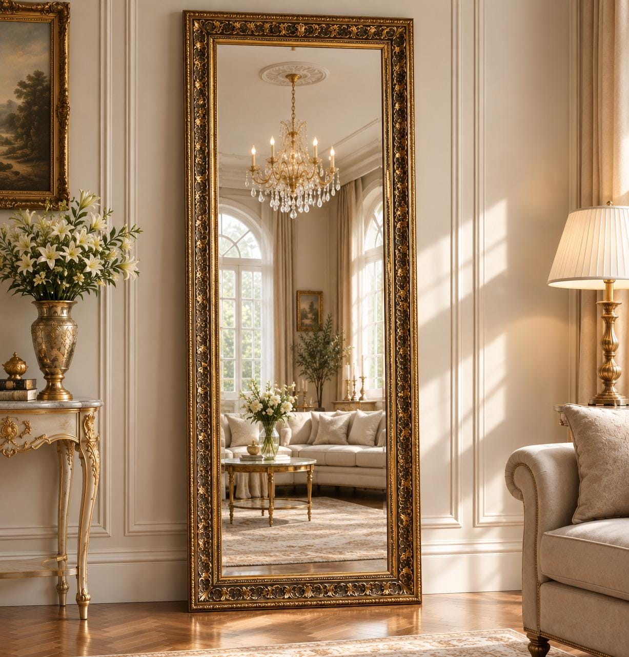 French Mirror - Etsy