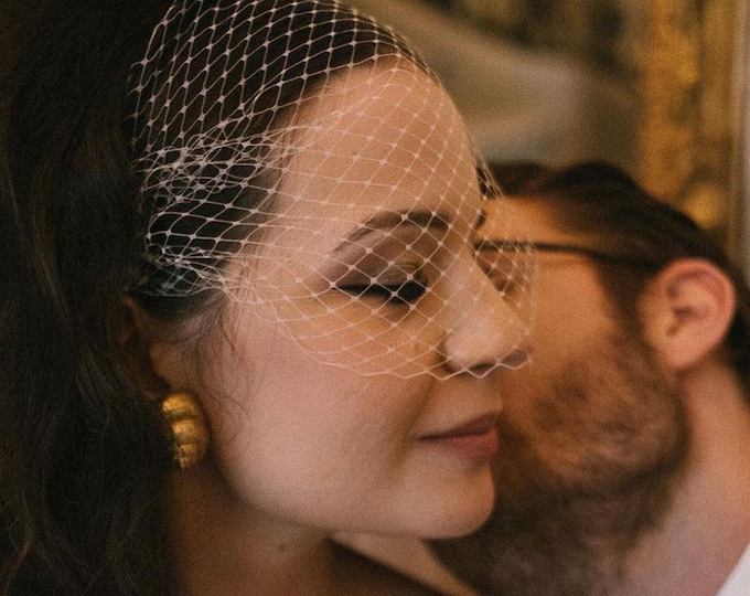 Veil for Bride Veil for Wedding Bridal Birdcage Veil Short Wedding Veil Vintage Style Veil