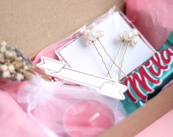 Pearl Hair Pins Gift Box for Women Christmas Gift Box Women's Gift Box Girl's Gift Box for Girlfriend Gift for Wife Gift Box for Her