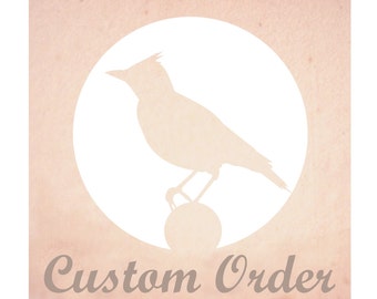 Black Veils Bridesmaids - Custom Order for C. -