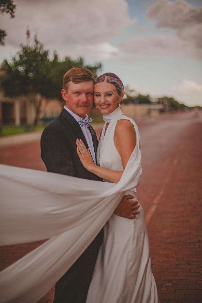 bridal birdcage veil