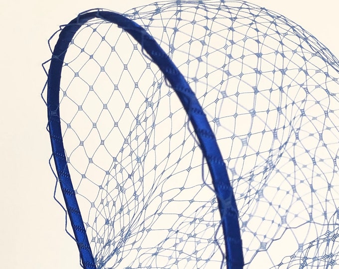 Veil Headband Wedding Guest Headpiece Veiled Headband Birdcage Veil Special Occasion Tea Party Hair Accessory