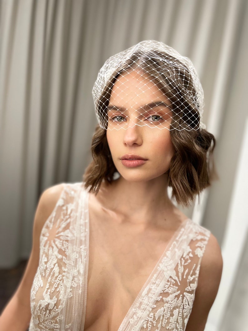 Bridal Birdcage Veil