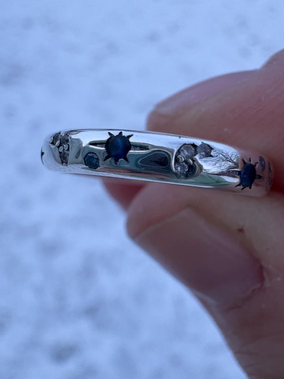 Constellation Sterling Silver Ring - image 1