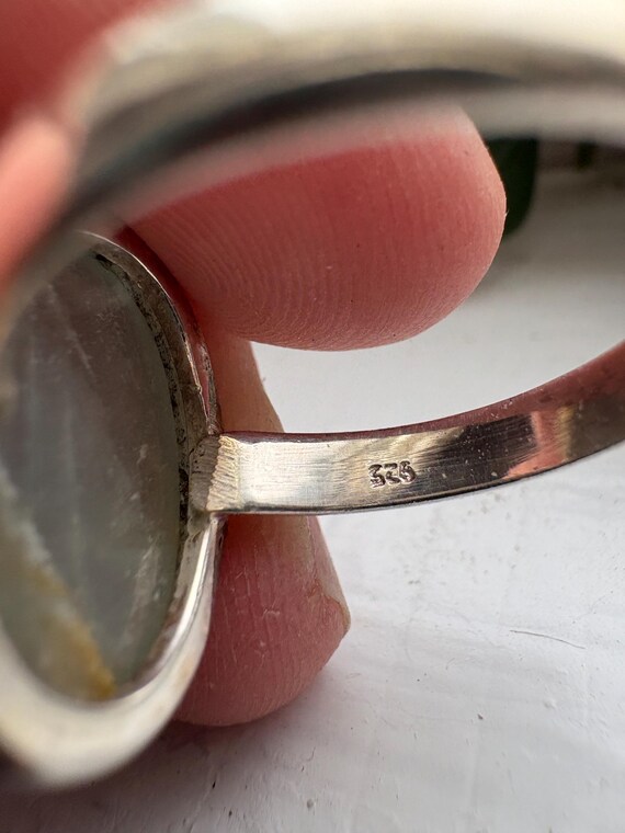 Sterling silver Calcite ring - image 2