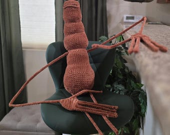 Marcus the Worm Crochet Pattern - DIGITAL PATTERN ONLY