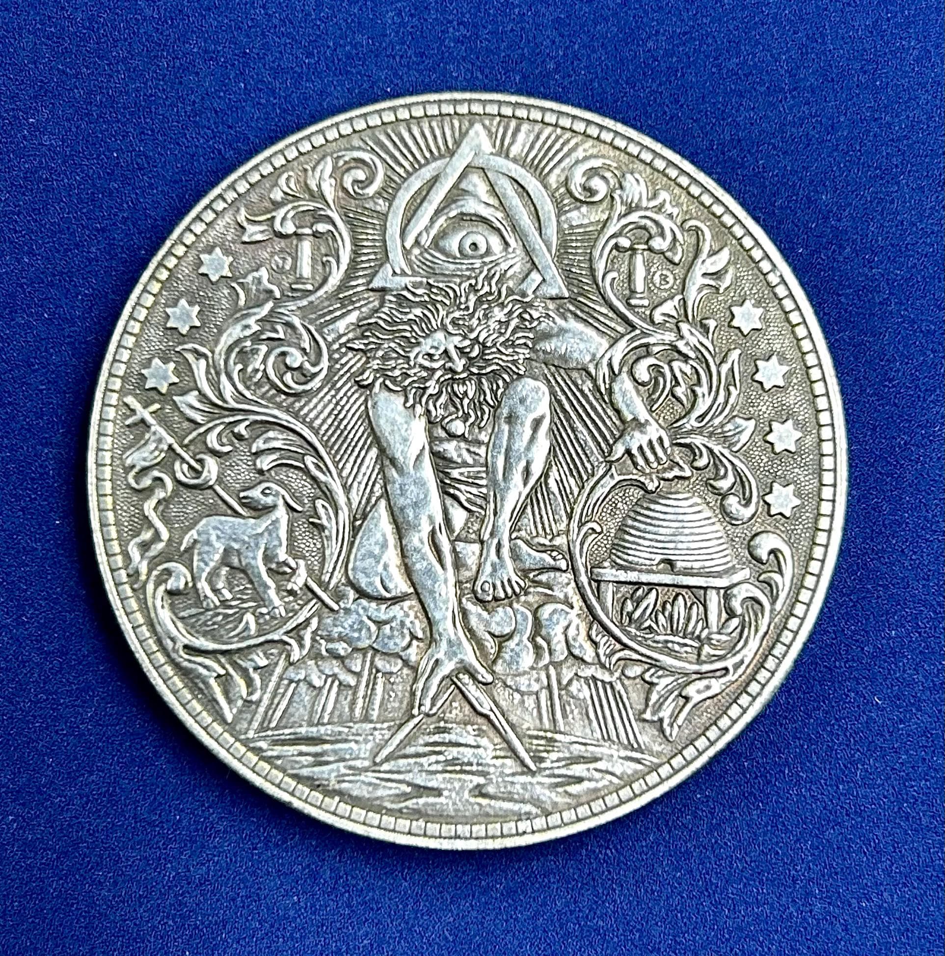 アンティークコイン 希少！ 1904～1905年 フリーメイソン秘密結社