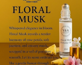 Floral Musk Perfume Oil Oriental Floral for women and men.