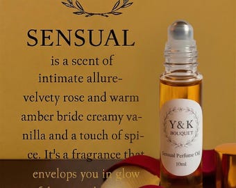 Sensual Perfume Oil Oriental Floral fragrance for women and men