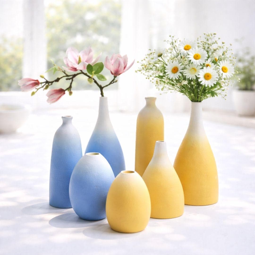 淡い青色 陶器 花瓶 気根 付属 木箱 淡い青色 陶器 花瓶 気根 付属 木箱 青色花模様陶器花瓶 木箱付き