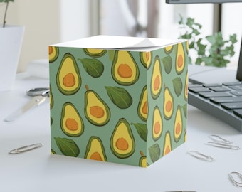 Avocado Note Cube
