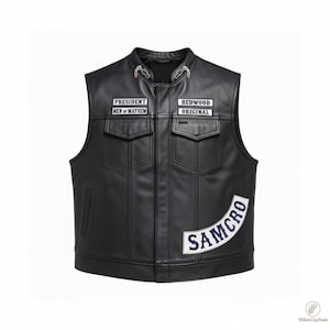 j*r様 サンズ・オブ・アナーキー サムクロ【手描きペイント革ジャン