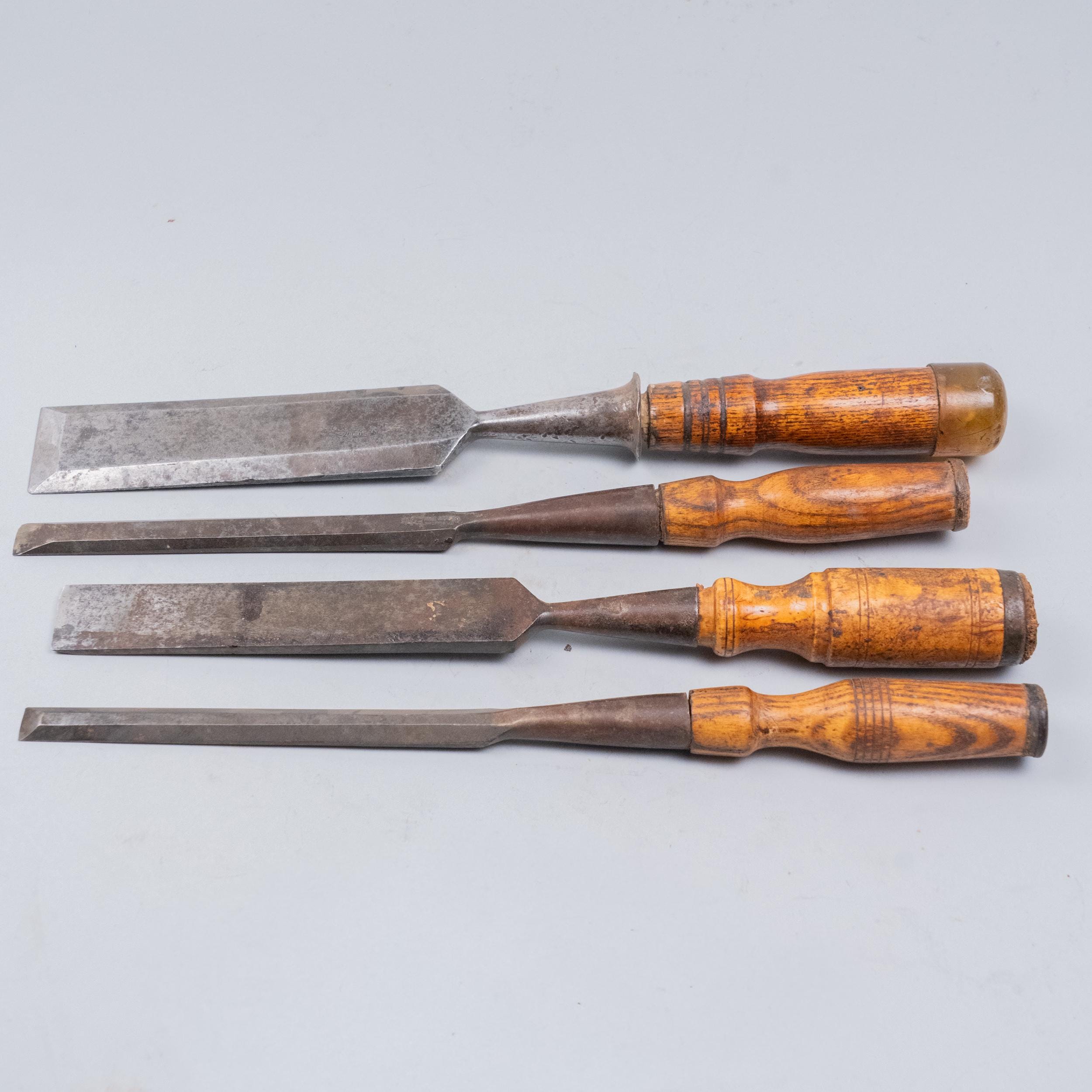 Vintage Woodworking Chisels