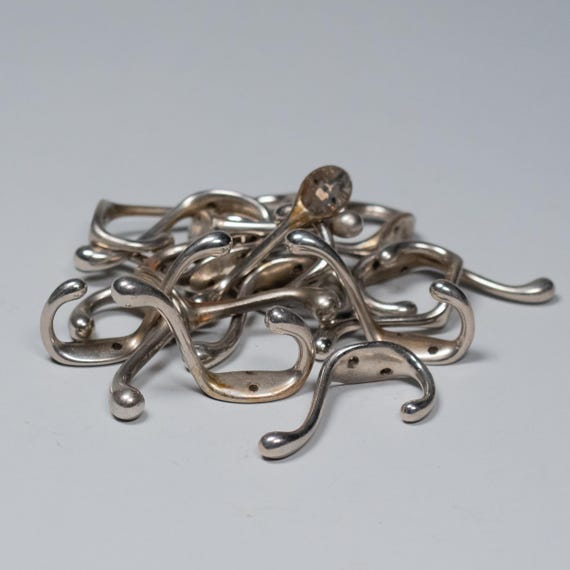 1940 Chrome Coat Hooks
